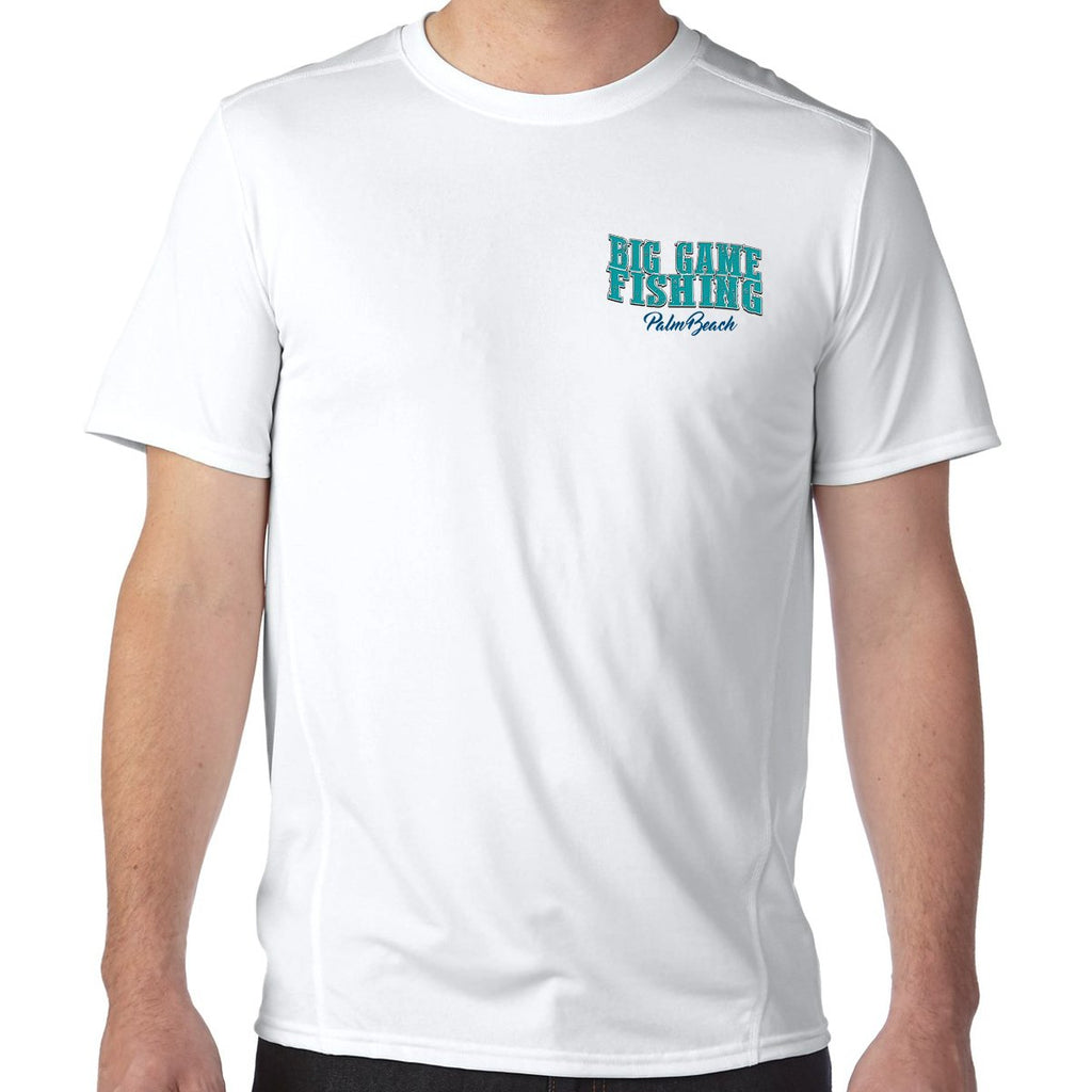 Palm Beach, FL Big Game Fishing Performance Tech T-Shirt