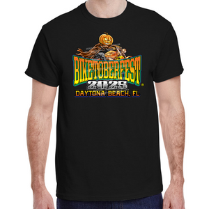 T-Shirt 2025 Biketoberfest Daytona Beach Pumpkin Rider