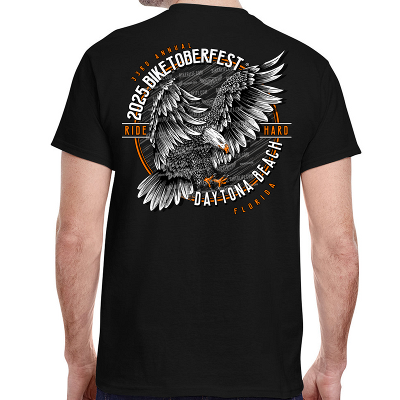 T-Shirt 2025 Biketoberfest Daytona Beach Eagle Landing