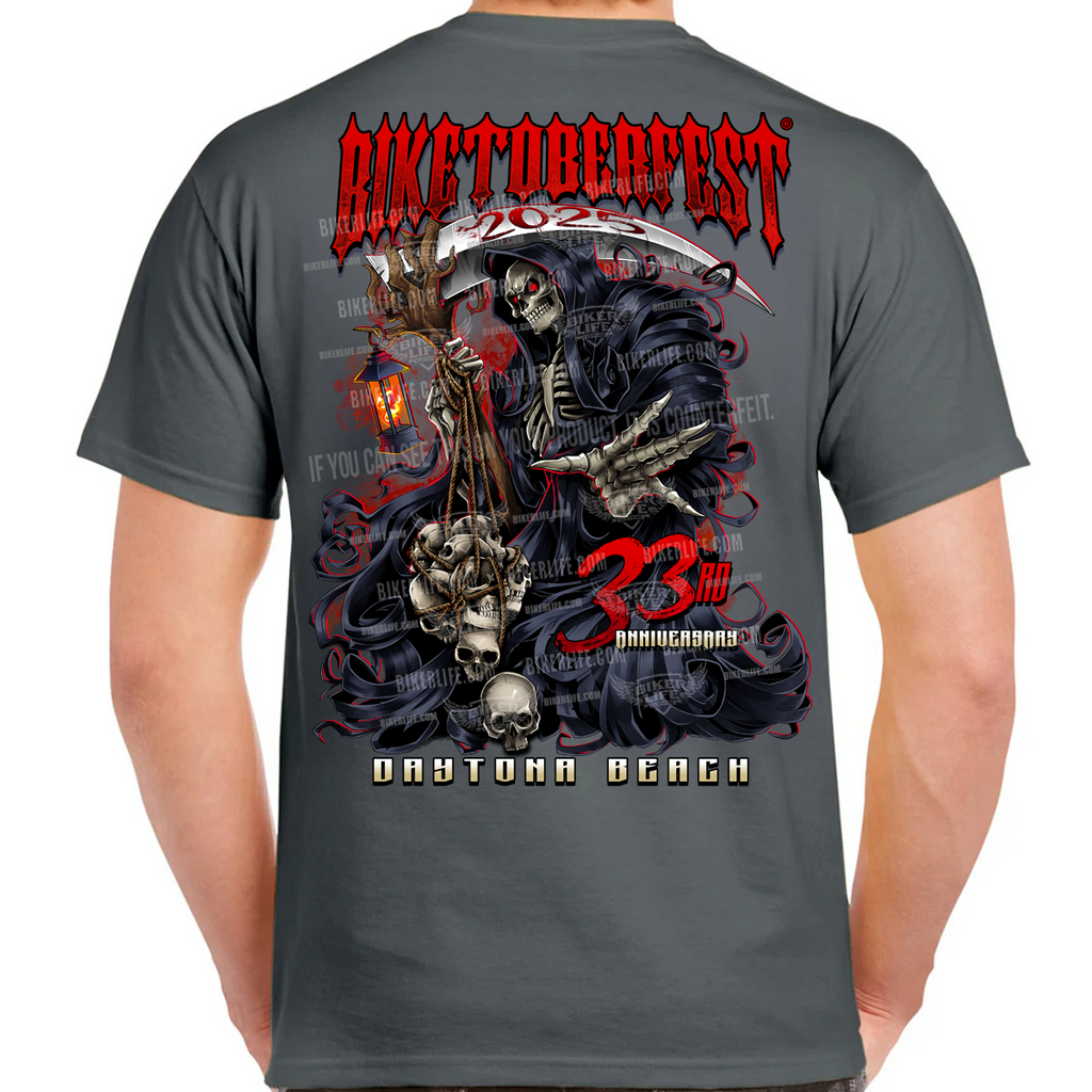 T-Shirt 2025 Biketoberfest Daytona Beach Grim Reaper