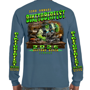 Long Sleeve 2025 Biketoberfest Daytona Beach Frankenstein