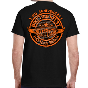 T-Shirt 2025 Biketoberfest Daytona Beach Shield Wings