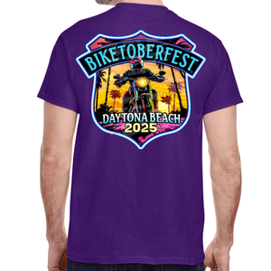 2025 Biketoberfest Daytona Beach Official Logo T-Shirt
