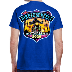 2025 Biketoberfest Daytona Beach Official Logo T-Shirt