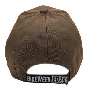 2025 Bike Week Daytona Beach Oil Stained Biker Guns Hat