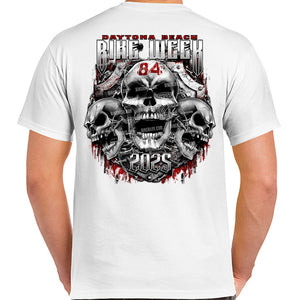 2025 Bike Week Daytona Beach Chained Shield T-Shirt