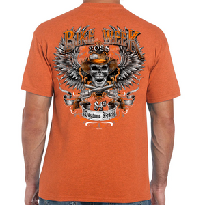 2025 Bike Week Daytona Beach Cowboy Guns T-Shirt