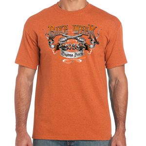 2025 Bike Week Daytona Beach Cowboy Guns T-Shirt