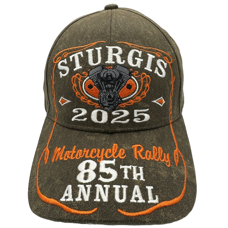 Hat 2025 Sturgis Motorcycle Rally Tennessee Whiskey