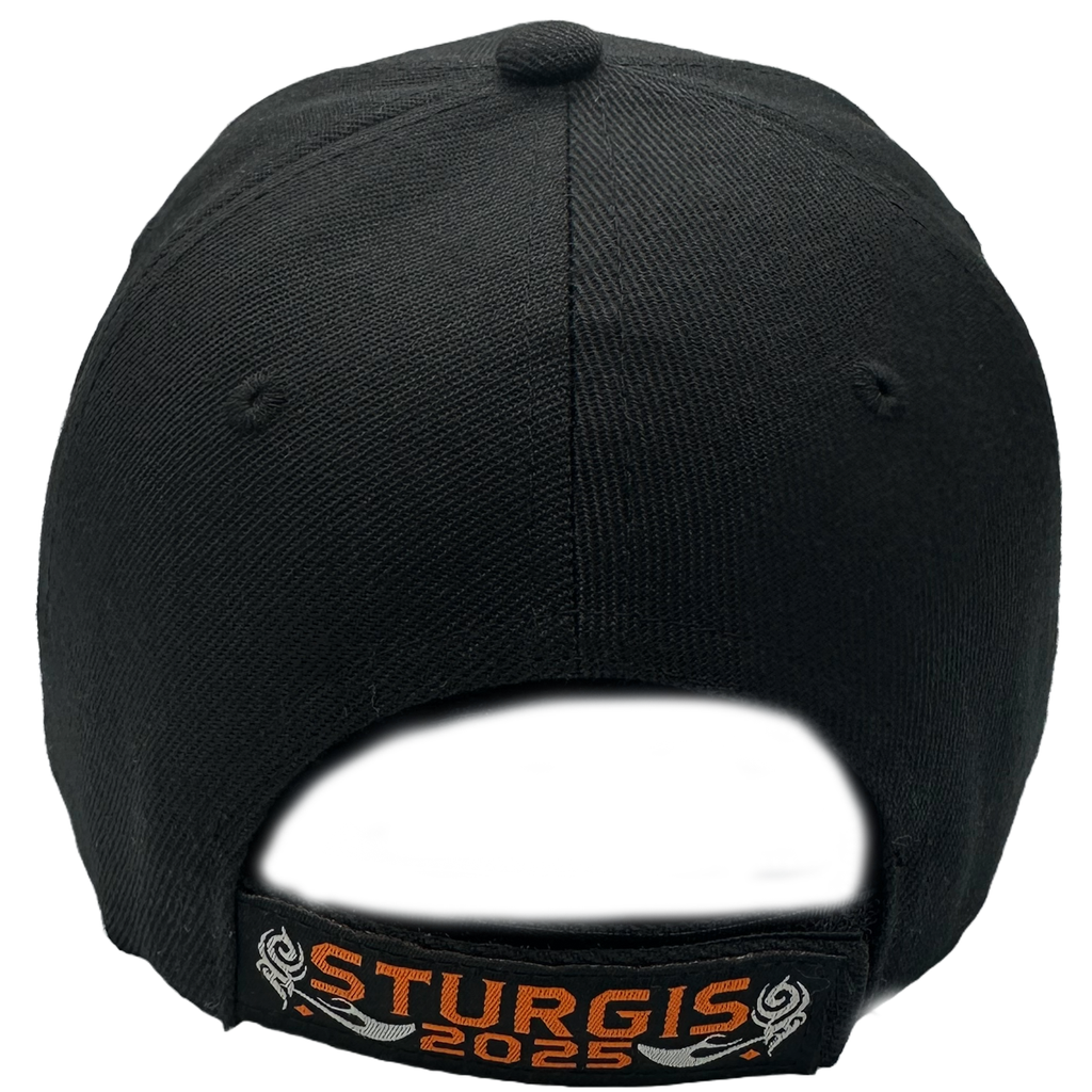 Hat 2025 Sturgis Motorcycle Rally Barbwire Eagle