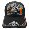 Hat 2025 Sturgis Motorcycle Rally Barbwire Eagle