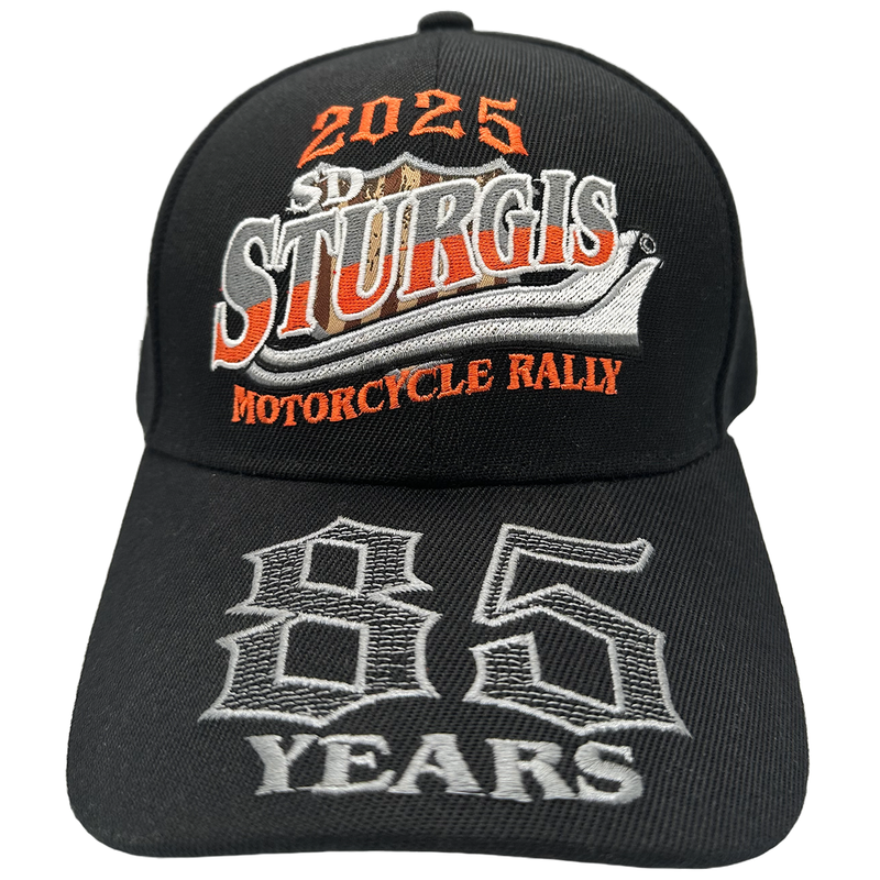 Hat 2025 Sturgis Motorcycle Rally Big 85th