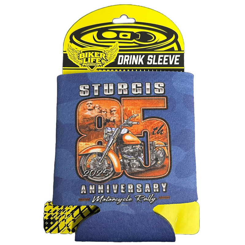 2025 Sturgis Motorcycle Rally 85th Scene Can Koozie