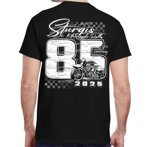 2025 Sturgis Motorcycle Rally Finish Line T-Shirt