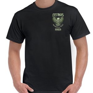 2025 Sturgis Motorcycle Rally Bullet Eagle T-Shirt