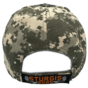 Hat 2025 Sturgis Motorcycle Rally Bullet Eagle