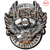 3D Wooden Magnet 2025 Sturgis Motorcycle Rally Engine Emblem