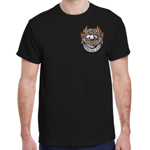 2025 Sturgis Motorcycle Rally Engine Emblem T-Shirt