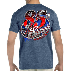2025 Sturgis Motorcycle Rally Big Anniversary T-Shirt