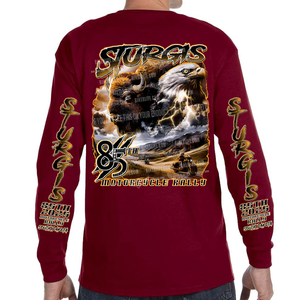 2025 Sturgis Motorcycle Rally Buffalo Eagle Long Sleeve