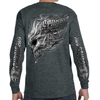2025 Sturgis Motorcycle Rally Smokin' Skull Long Sleeve