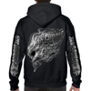 2025 Sturgis Motorcycle Rally Smokin' Skull Pullover Hoodie