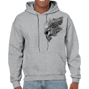 2025 Sturgis Motorcycle Rally Smokin' Skull Pullover Hoodie