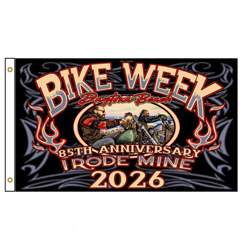 Flag 2026 Bike Week Daytona Beach 85th Annual I Rode Mine