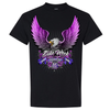 Ladies T-Shirt 2026 Bike Week Daytona Beach Pink Eagle