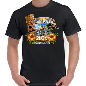T-Shirt 2026 Bike Week Daytona Beach Tiki Beach
