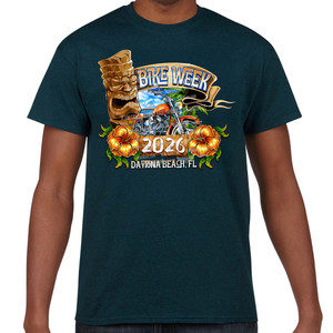 T-Shirt 2026 Bike Week Daytona Beach Tiki Beach