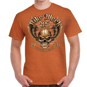T-Shirt 2026 Bike Week Daytona Beach Steampunk Skull