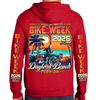 Zip-Up Hoodie 2026 Bike Week Daytona Beach Official Logo