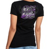 V-Neck Shirt Ladies Jr. Cut 2026 Bike Week Daytona Beach 85th Wings
