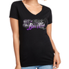 V-Neck Shirt Ladies Jr. Cut 2026 Bike Week Daytona Beach 85th Wings