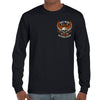 2024 Bike Week Daytona Beach Orange Skull Wings Long Sleeve