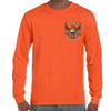 2024 Bike Week Daytona Beach Orange Skull Wings Long Sleeve