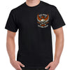 2024 Bike Week Daytona Beach Orange Skull Wings T-Shirt