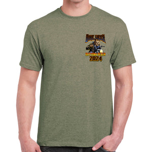 2024 Bike Week Daytona Beach Motorcycle Bulldog T-Shirt