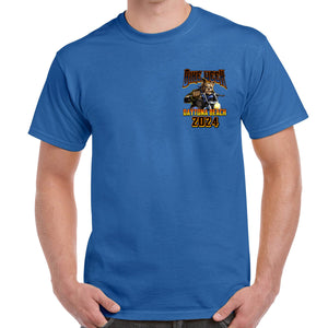 2024 Bike Week Daytona Beach Motorcycle Bulldog T-Shirt