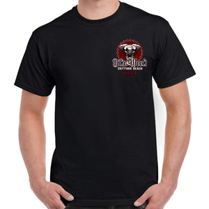 2024 Bike Week Daytona Beach Chained Engine Pinup Girl T-Shirt