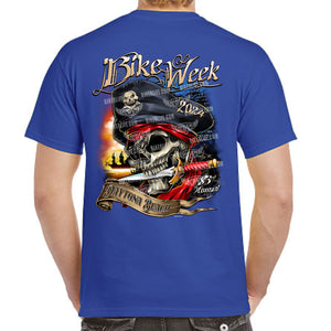 2024 Bike Week Daytona Beach Pirate Dagger T-Shirt