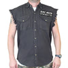 2024 Bike Week Daytona Beach Official Logo Cut-Off Denim