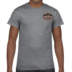 2024 Bike Week Daytona Beach Official Logo Pocket T-Shirt