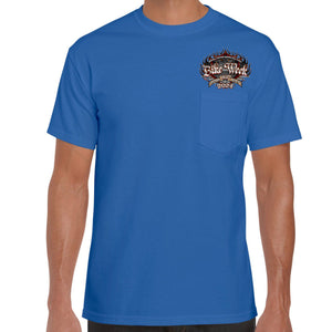 2024 Bike Week Daytona Beach Official Logo Pocket T-Shirt