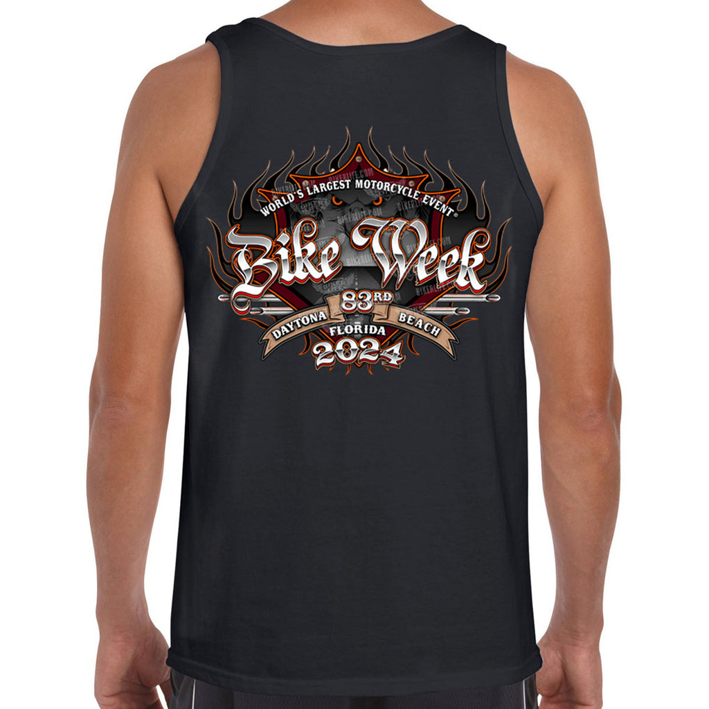 2024 Bike Week Daytona Beach Official Logo Tank Top