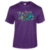 Ladies 2024 Bike Week Daytona Beach Rose Skull Wings T-Shirt