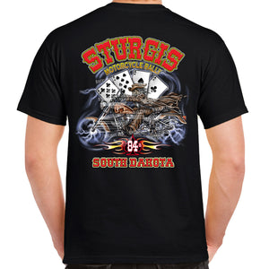 2024 Sturgis Motorcycle Rally Wild Bill Spade T-Shirt
