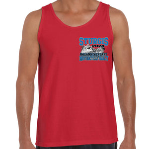 2024 Sturgis Motorcycle Rally Black Hills Map Tank Top