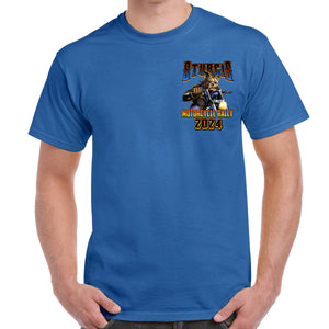 2024 Sturgis Motorcycle Rally Motorcycle Bulldog T-Shirt